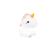 Lampy stojące - RL Light GOLDY R53931101 lampa nocna jednorożec LED RGBW 0,5W zasilanie bateryjne kolorowe podświetlenie - miniaturka - grafika 1