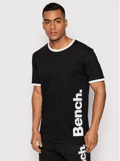 Koszulki i topy damskie - Bench T-Shirt Navi 119806 Czarny Regular Fit - grafika 1