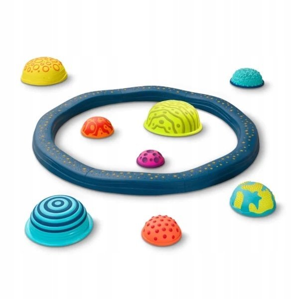 B.Toys Planet Hopper – ścieżka sensoryczna z PLANETAMI Belki równoważne