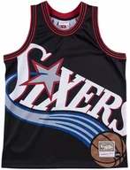 Koszykówka - Mitchell & Ness Koszulka NBA Big Face Jersey Philadelphia 76ers - miniaturka - grafika 1