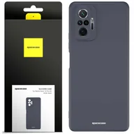 Etui i futerały do telefonów - Spacecase Etui Silicone Case Redmi Note 10 Pro black - miniaturka - grafika 1