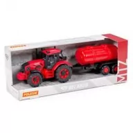 Samochody i pojazdy dla dzieci - Polesie 91635 Traktor BELARUS z cysterną - miniaturka - grafika 1