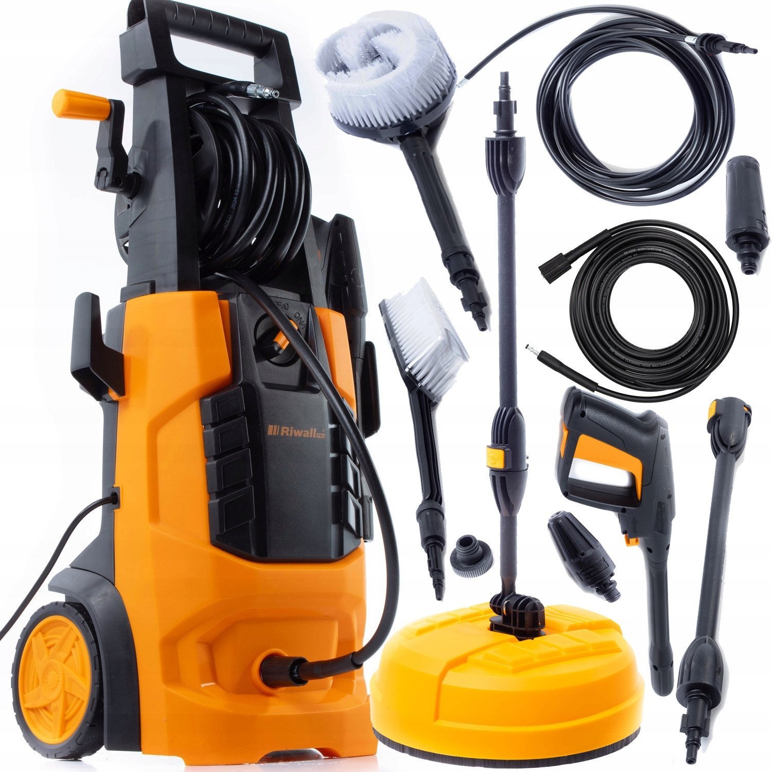 RIWALL REPW180M + 3 SZCZOTKI + WAŻ DO KANALIZACJI