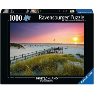 Puzzle RAVENSBURGER Zachód słońca w Amrum (1000 elementów) - Puzzle - miniaturka - grafika 1