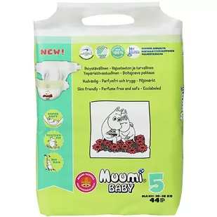 Daltra sp. z o.o. Daltra sp z o.o Muumi Baby pieluchy Maxi Plus 10-16 kg 44 sztuki 0000000 - Pieluchy dla dorosłych - miniaturka - grafika 1