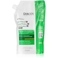 Szampony do włosów - Vichy Dercos Szampon przeciwłupieżowy włosy suche Refill 500ml - miniaturka - grafika 1