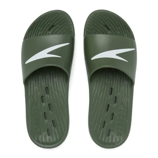 Męskie Klapki SPEEDO SPEEDO SLIDE AM 8-12229G935 – Zielony - Klapki i japonki męskie - miniaturka - grafika 1
