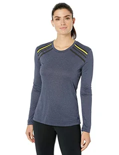 Salomon damska koszulka sportowa z długim rękawem, Comet Classic LS TEE W, poliester, niebieski (nocne niebo), rozmiar S, LC1153800 - Koszulki i topy damskie - miniaturka - grafika 1