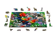 Puzzle - Drewniane Puzzle Z Figurkami – Wyspa Papug Rozm. L, 300 Elementów - miniaturka - grafika 1