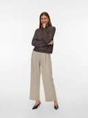 Swetry damskie - Vero Moda Sweter w kolorze antracytowym - miniaturka - grafika 1