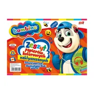 Szkolne artykuły papiernicze - Bambino Zeszyt Papierów Kolorowych Papier Kolorowy Szkolny A4 10 Kartek Nabłyszczanych - miniaturka - grafika 1