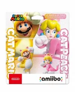 Akcesoria do Nintendo - Amiibo Super Mario - Cat Mario And Cat Peach - miniaturka - grafika 1