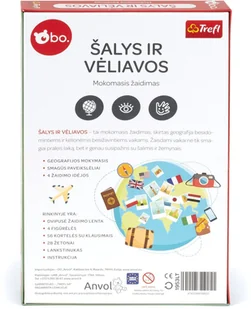 Educational game BO."Countries and flags", LT - Zabawki interaktywne dla dzieci - miniaturka - grafika 1