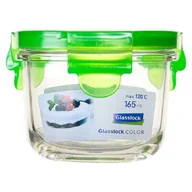 Akcesoria i części AGD - GLASSLOCK Pojemnik GLASSLOCK Color Line MCCB-016-COGR Zielony - miniaturka - grafika 1