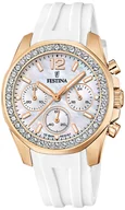 Zegarki damskie - Zegarek Festina F20611-1 Boyfriend Rainbow Chronograph - miniaturka - grafika 1