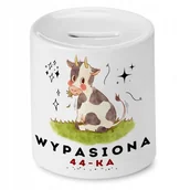 Skarbonki - Skarbonka na Urodziny 44 44te 44-te na Prezent z Nadrukiem ze Zdjęciem + Opakowanie na prezent (wzór 04) - miniaturka - grafika 1