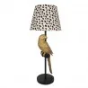 Lampy stojące - Clayre & Eef Lampa Stołowa z Papugą A 5LMC0004 - miniaturka - grafika 1