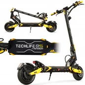 Hulajnogi elektryczne - Hulajnoga Elektryczna 2000W 20Ah Ogniwa Samsung Techlife Q5 2.0 Wodoodporna - miniaturka - grafika 1