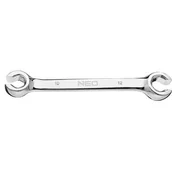 Klucze i nasadki - Neo Klucz oczkowy półotwarty 10 x 12 mm - miniaturka - grafika 1