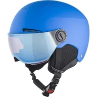Kaski narciarskie - Kask narciarski ALPINA ZUPO VISOR Q-LITE BLUE 51-55 - miniaturka - grafika 1