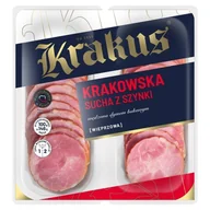 Pasztet i przetwory mięsne - Krakowska Sucha Plastry 80 G Krakus - miniaturka - grafika 1
