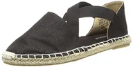 Espadryle damskie - VERO MODA Damskie espadryle Vmlea, czarny - czarny Black - 36 EU - miniaturka - grafika 1