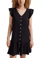 Sukienki - edc by ESPRIT Sukienka damska, 001/Black, XS - miniaturka - grafika 1