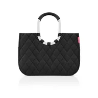 Torby i wózki na zakupy - Torba loopshopper l, rhombus black ROR7059 - miniaturka - grafika 1