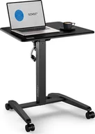 Biurka gamingowe - Biurko SENSE7 biurko mobilne Czarne 70 cmx52 cm czarny - miniaturka - grafika 1