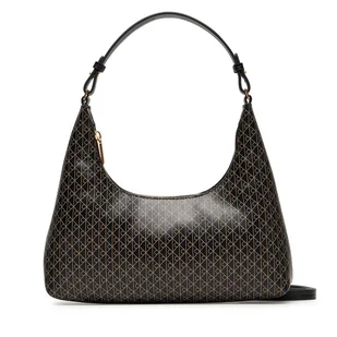 Torebka Calvin Klein Emblem Aop Conv Shoulder Bag LV04F3298G Czarny - Torebki damskie - miniaturka - grafika 1