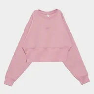 Bluzy damskie - REEBOK BLUZA RICHARD CROPPED CREWNECK SWEATSHIRT - Reebok - miniaturka - grafika 1