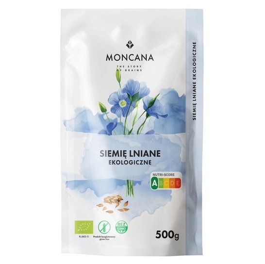 Ekologiczne Siemię Lniane Brązowe 500g - Superfood Bezglutenowe