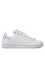 Buty dla dziewczynek - adidas Sneakersy Stan Smith J FX7521 Biały - miniaturka - grafika 1