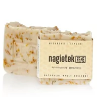Mydła - Mydło naturalne Rzemieślnicze Nagietek Że Ąę - miniaturka - grafika 1