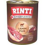 Mokra karma dla psów - RINTI Singlefleisch Czysta Jagnięcina 24x800 g - miniaturka - grafika 1