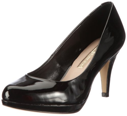 Buffalo London 109-3499 CO PATENT Leather 128325 damskie czółenka, czarny - Czarny Czarny 01-38 EU