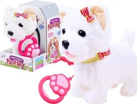 Zabawki interaktywne dla dzieci - Jokomisiada Interaktywny uroczy PIESEK chodzi szczeka ZA2857 - miniaturka - grafika 1