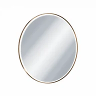 Lustra - EXCELLENT DOEX.CO080.CB Corido lustro łazienkowe 80 cm okrągłe oświetlenie LED mata grzewcza, miedziany szczotkowany - miniaturka - grafika 1