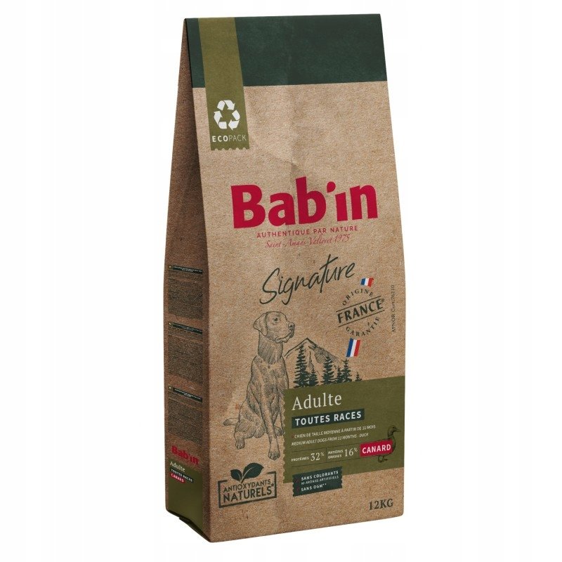 Bab'in Signature Signature All size Adult kaczka dla psów 12kg / Bab'in