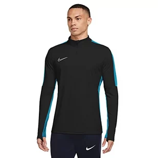 Nike DF Acd23 Dril Top Br Czarny/Indygo Haze/Bałtycki Niebieski XXL - Koszulki i topy damskie - miniaturka - grafika 1