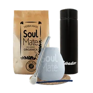 Yerba Mate - Zestaw Yerba Soul Mate  Energia 500g 0,5kg Termos - miniaturka - grafika 1