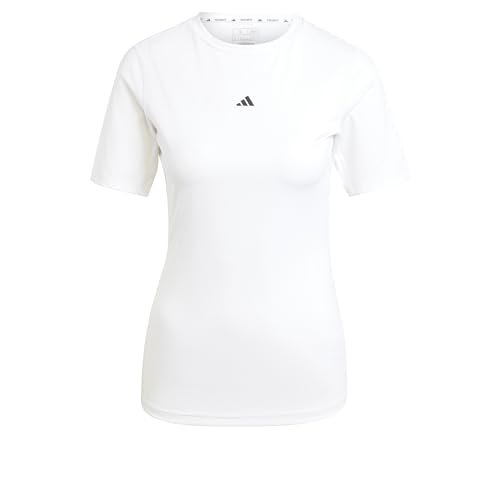 adidas Damska koszulka treningowa Techfit, S, biała