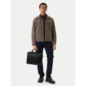 Torby na laptopy - Torba na laptopa Calvin Klein Emblem Aop Emboss Commuter LV04D3329G Czarny - miniaturka - grafika 1