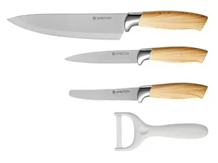 AMBITION Komplet noży z obieraczką 4el. OSLO (80397) - Noże kuchenne - miniaturka - grafika 1