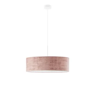 LYSNE Lampa sufitowa z regulowaną wysokością SINTRA VELUR fi 60 cm kolor różny 14531V/1129 kolor różowy - Lampy sufitowe - miniaturka - grafika 5