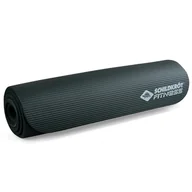 Maty do ćwiczeń - Schildkröt Fitness Fitness Fitness Matte, (10 mm, antracyt), z paskiem do noszenia, 960060 960060 - miniaturka - grafika 1