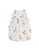 Śpiworki dla dzieci - Bonjour Cherie Śpiworek bawełniany 0-6 Koniki - miniaturka - grafika 1