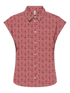 ONLY Koszula "Nova" w kolorze czerwonym - Koszule damskie - miniaturka - grafika 1