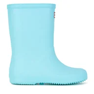 Buty dla chłopców - Kalosze Hunter KFT5094RMA-FWB Niebieski - miniaturka - grafika 1