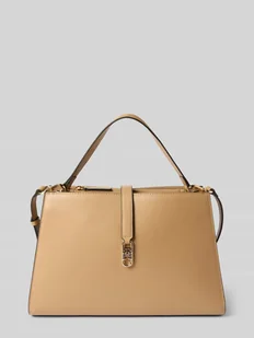 Torba z uchwytem o fakturowanej powierzchni - Torebki damskie - miniaturka - grafika 1